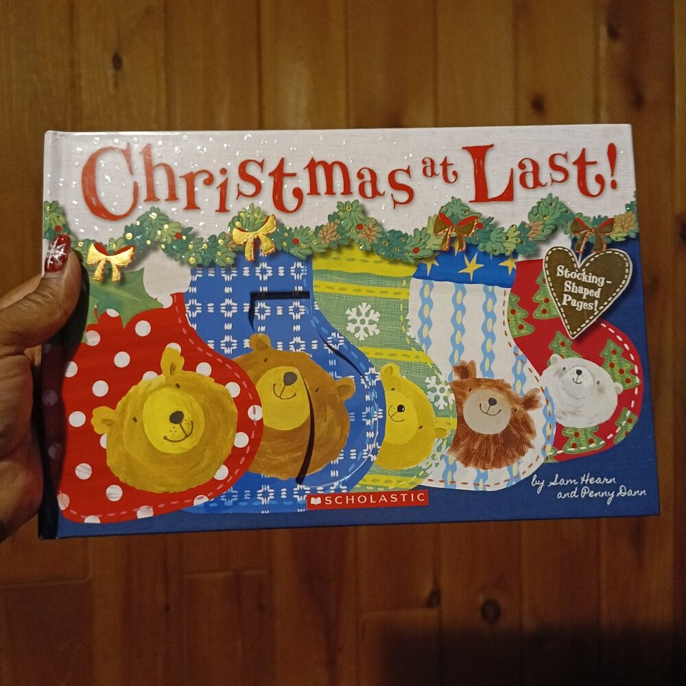 Scholastic Christmas at Last Children Pop-up Book Like New